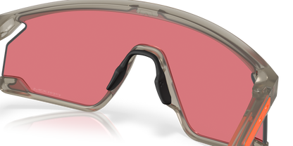 Oakley Sunglass BXTR prizm trail torch Lenses with matte grey ink Frame