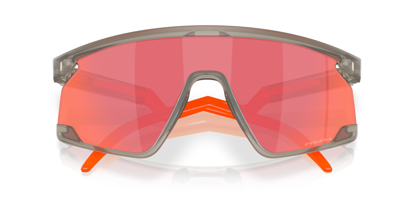 Oakley Sunglass BXTR prizm trail torch Lenses with matte grey ink Frame