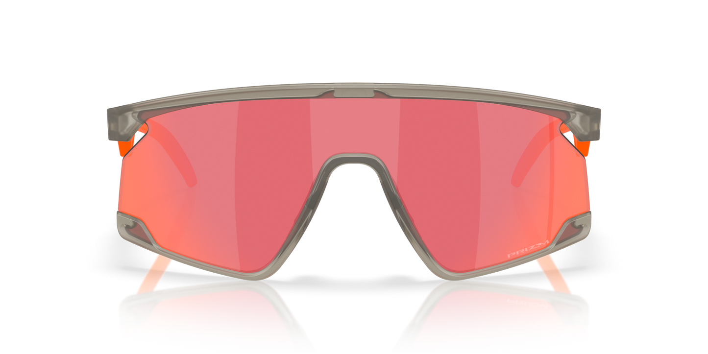Oakley Sunglass BXTR prizm trail torch Lenses with matte grey ink Frame