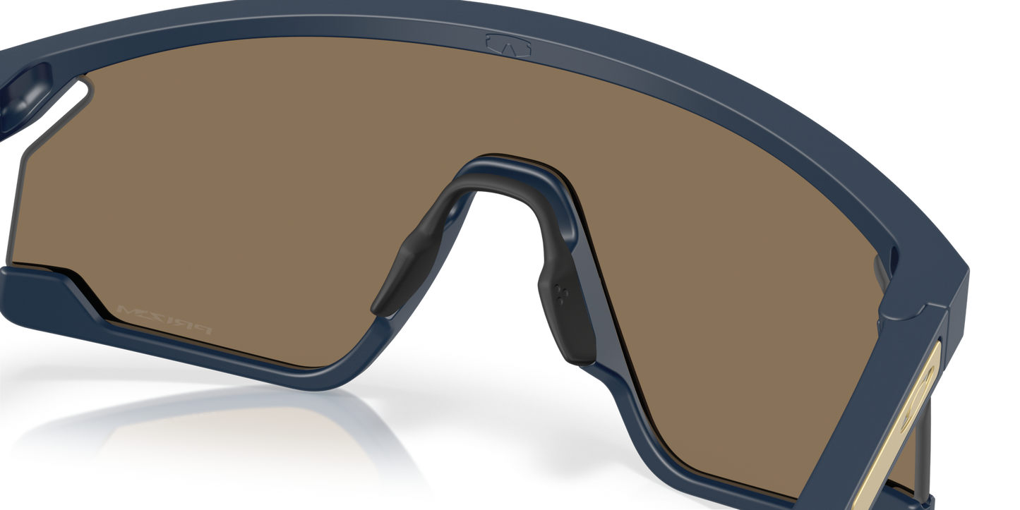Oakley Sunglass BXTR Polaris Collection prizm 24k Lenses with matte abyss Frame
