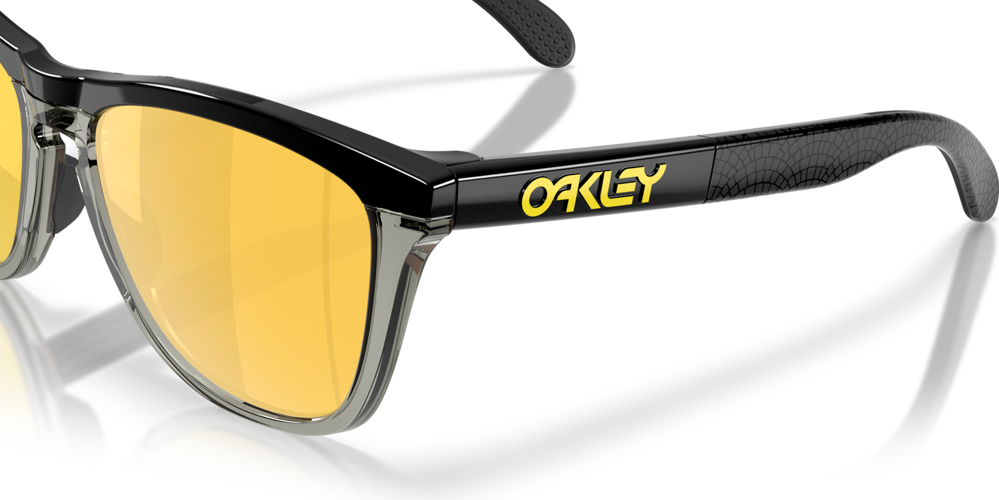 Oakley Sunglass Tour De France™ Frogskins™ Range prizm 24k polarized Lenses,  matte black Frame