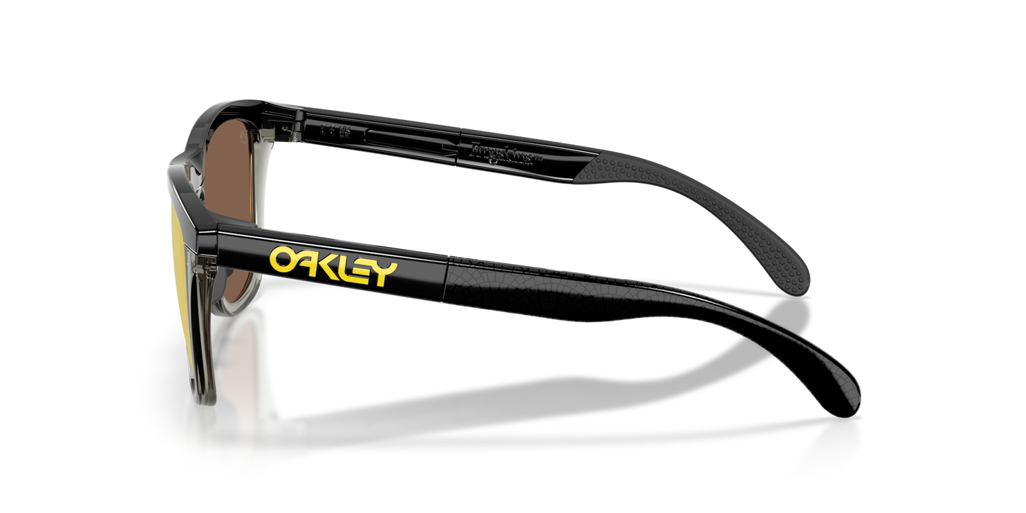 Oakley Sunglass Tour De France™ Frogskins™ Range prizm 24k polarized Lenses,  matte black Frame