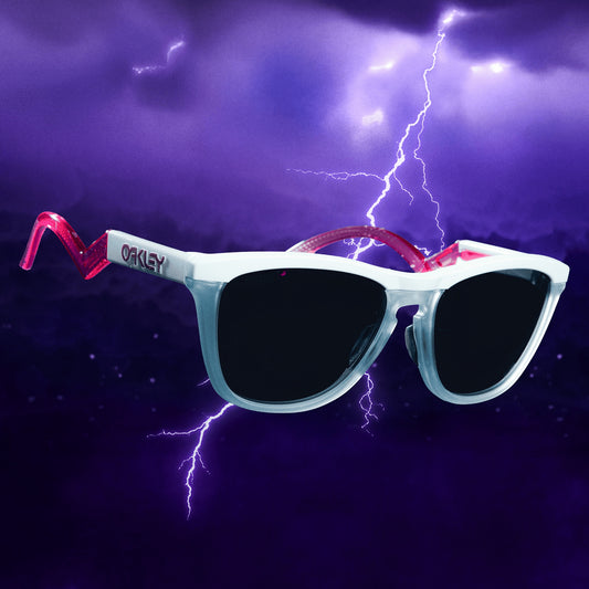 Oakley X Fortnite™ CTL Frogskins™ Hybrid prizm black Lenses With matte white Frame
