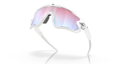 Oakley Sunglass Jawbreaker™ Prizm™ Snow Collection prizm snow sapphire Lenses,  polished white Frame