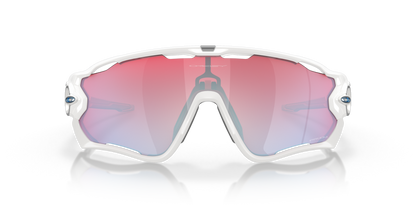 Oakley Sunglass Jawbreaker™ Prizm™ Snow Collection prizm snow sapphire Lenses,  polished white Frame