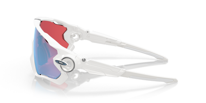 Oakley Sunglass Jawbreaker™ Prizm™ Snow Collection prizm snow sapphire Lenses,  polished white Frame