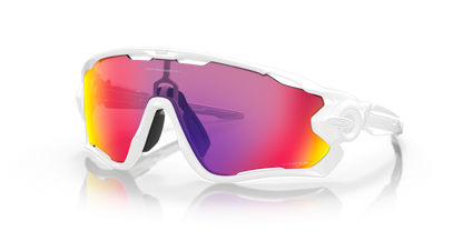 Oakley Jawbreaker  Polished White Frame with Prizm Road Lenses