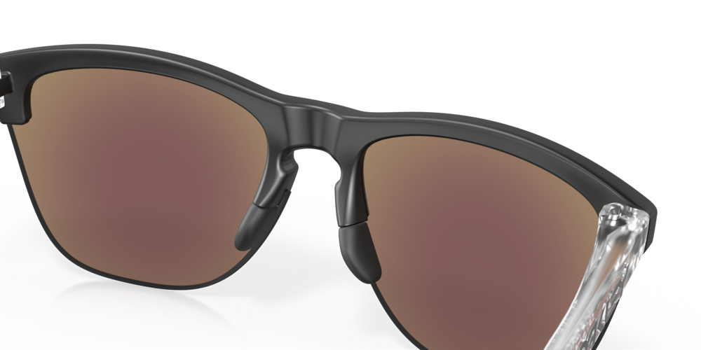 Oakley sunglass Frogskins™ Lite prizm sapphire Lenses with matte black Frame