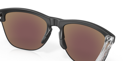 Oakley sunglass Frogskins™ Lite prizm sapphire Lenses with matte black Frame