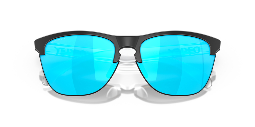 Oakley sunglass Frogskins™ Lite prizm sapphire Lenses with matte black Frame