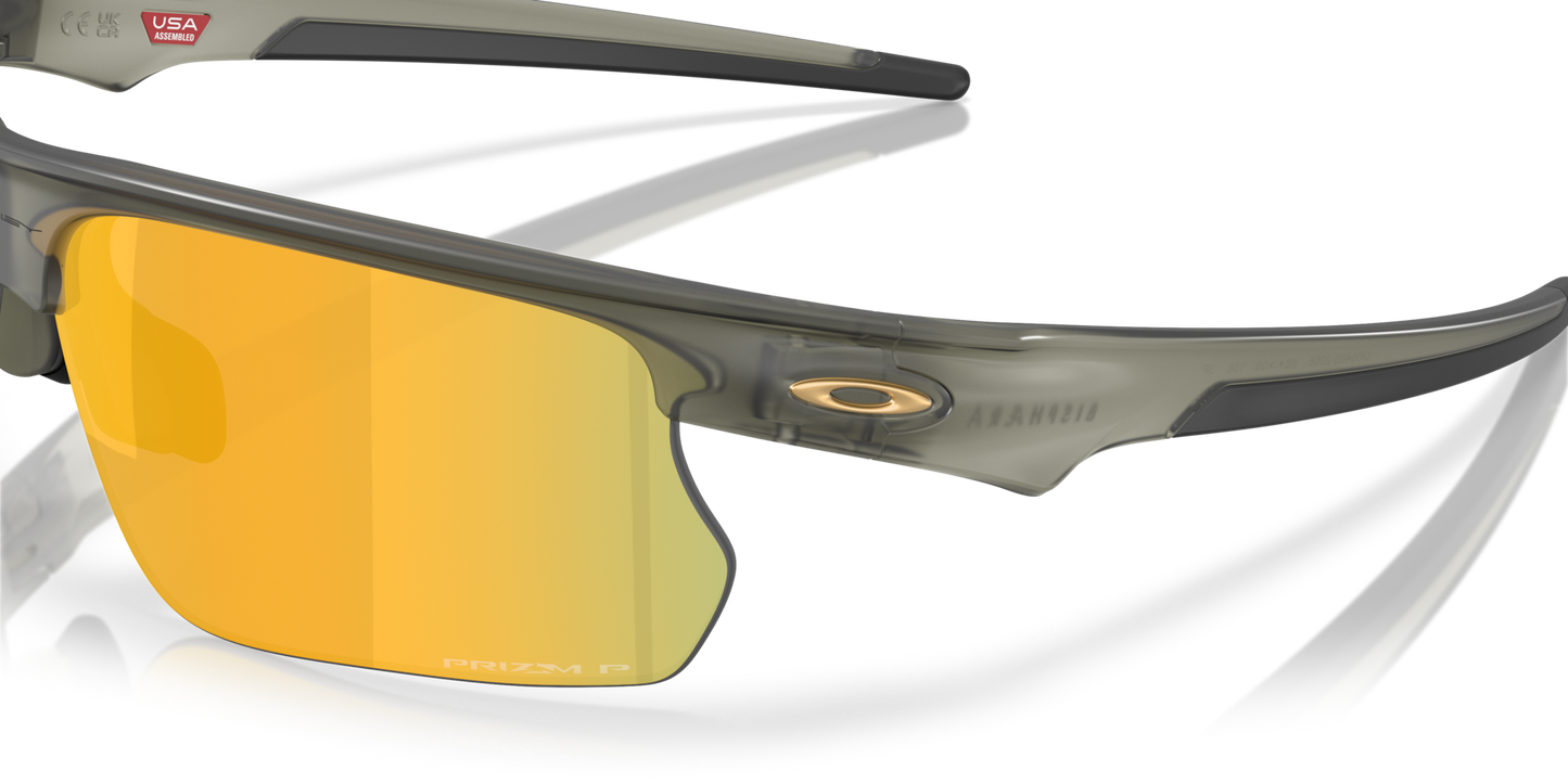 Oakley sunglass BiSphaera™ prizm 24k polarized Lenses With matte olive ink Frame