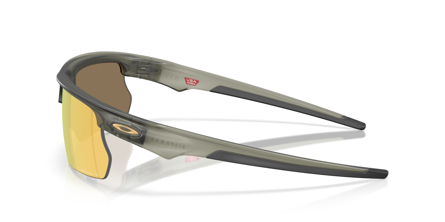 Oakley sunglass BiSphaera™ prizm 24k polarized Lenses With matte olive ink Frame
