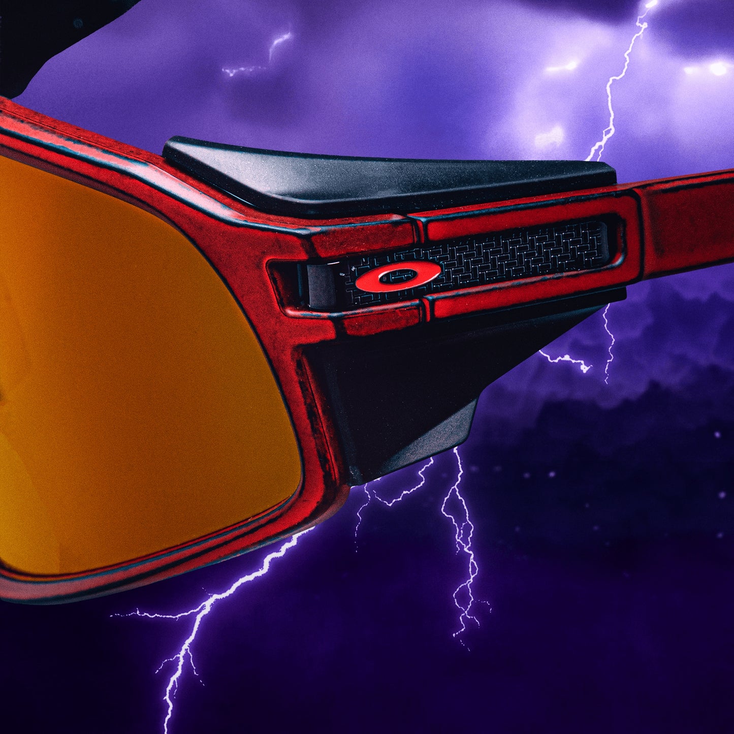 Oakley X Fortnite™ Red Knight Latch™ Panel prizm ruby Lenses,  raceworn red knight Frame