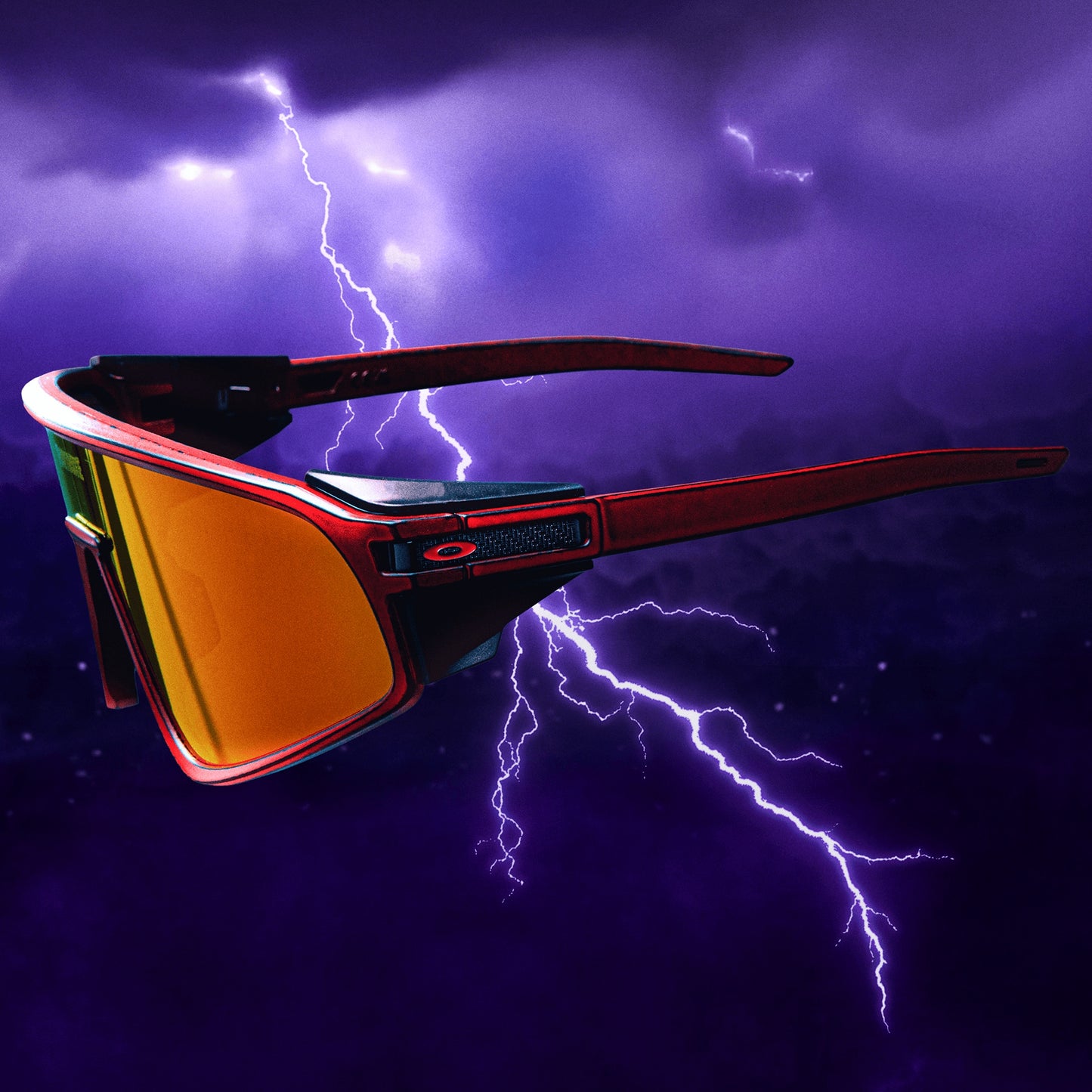 Oakley X Fortnite™ Red Knight Latch™ Panel prizm ruby Lenses,  raceworn red knight Frame