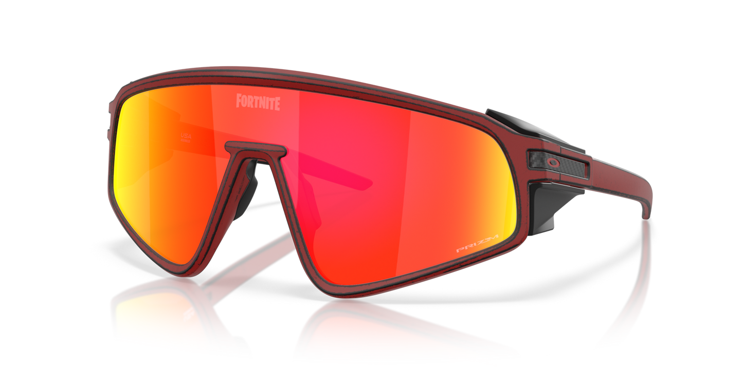 Oakley X Fortnite™ Red Knight Latch™ Panel prizm ruby Lenses,  raceworn red knight Frame