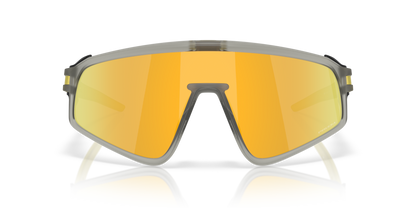 Oakley Sunglass Latch™ Panel Alloy Collection prizm 24k Lenses with matte grey ink Frame