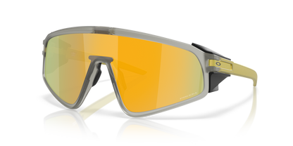 Oakley Sunglass Latch™ Panel Alloy Collection prizm 24k Lenses with matte grey ink Frame