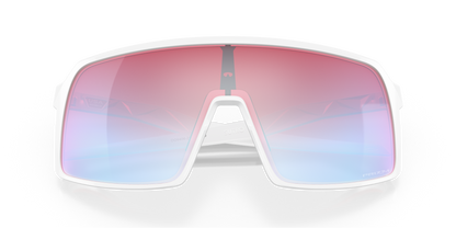 Oakley Sunglass Sutro prizm snow sapphire Lenses with polished white Frame
