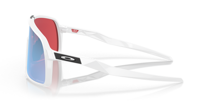 Oakley Sunglass Sutro prizm snow sapphire Lenses with polished white Frame
