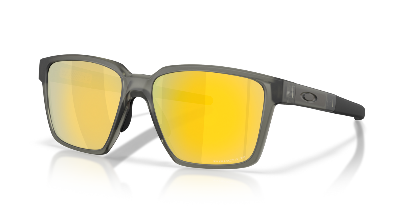 Oakley Sunglass Actuator SQ Latitude Collection prizm 24k polarized Lenses,  matte olive ink Frame