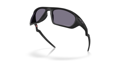 Oakley Sunglass Lateralis )prizm grey Lenses With matte black ink Frame