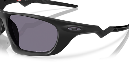Oakley Sunglass Lateralis )prizm grey Lenses With matte black ink Frame