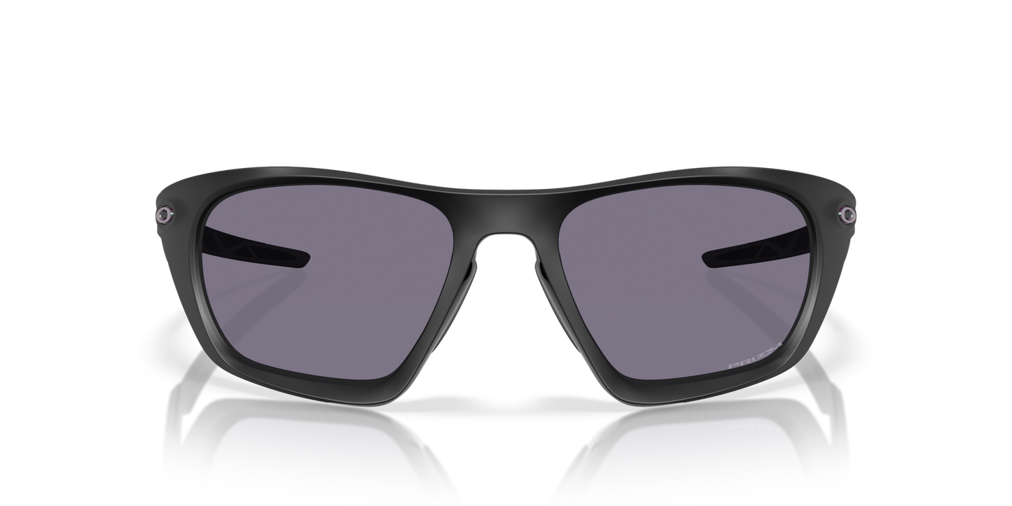 Oakley Sunglass Lateralis )prizm grey Lenses With matte black ink Frame