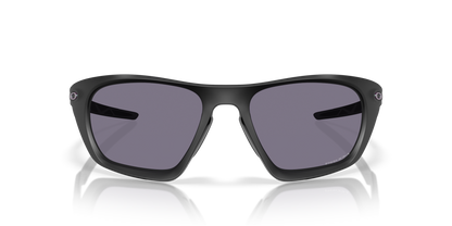 Oakley Sunglass Lateralis )prizm grey Lenses With matte black ink Frame