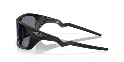 Oakley Sunglass Lateralis )prizm grey Lenses With matte black ink Frame