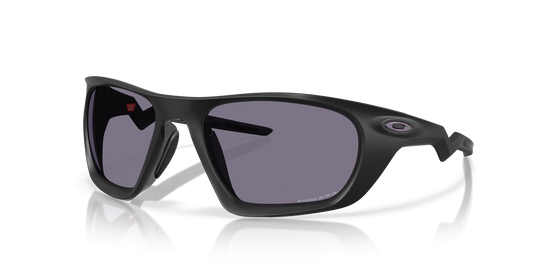 Oakley Sunglass Lateralis )prizm grey Lenses With matte black ink Frame