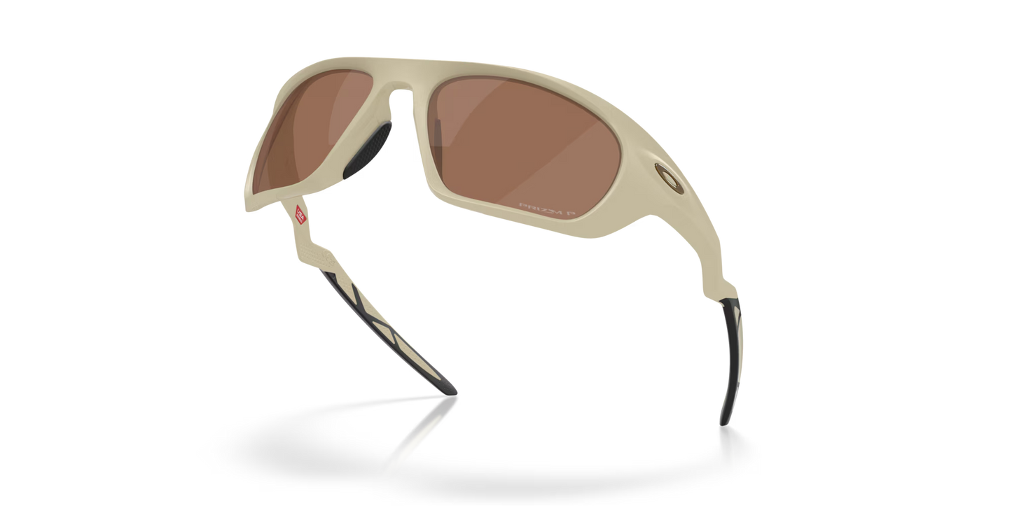 Oakley Laterails tungsten iridium polarized Lenses,  matte sand Frame