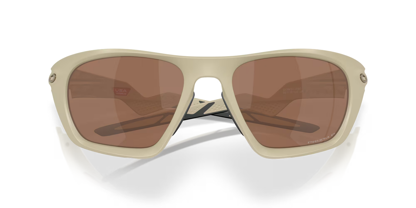 Oakley Laterails tungsten iridium polarized Lenses,  matte sand Frame