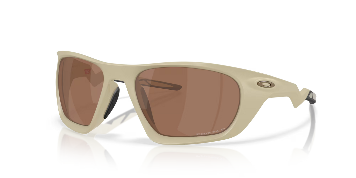 Oakley Laterails tungsten iridium polarized Lenses,  matte sand Frame
