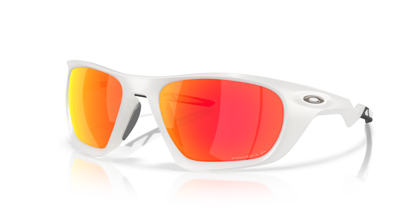 Oakley Sunglass Lateralis Seek Collection prizm ruby polarized Lenses with  matte vapor Frame