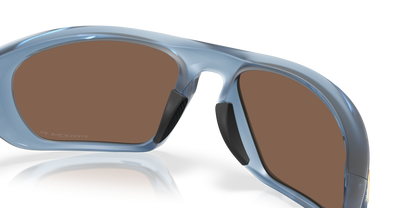 Oakley Sunglass Lateralis Polaris Collection prizm 24k polarized Lenses,  matte transparent abyss Frame