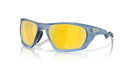Oakley Sunglass Lateralis Polaris Collection prizm 24k polarized Lenses,  matte transparent abyss Frame