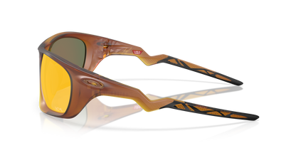 Oaakley Sulglass Kylian Mbappé Signature Series Lateralis prizm ruby Lense with matte dark amber Frame