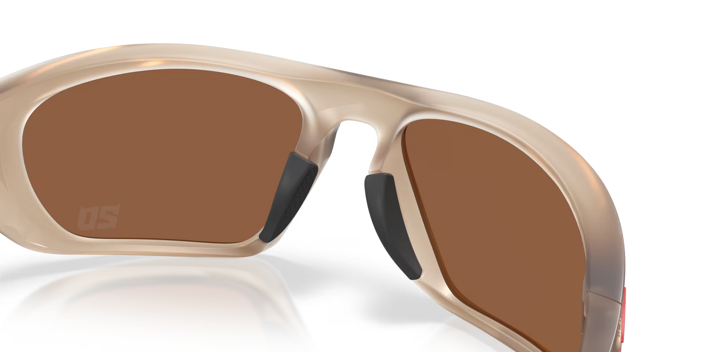 Oakley Lateralis Fabio Quartararo Signature Series prizm tungsten Lenses, matte sepia Frame