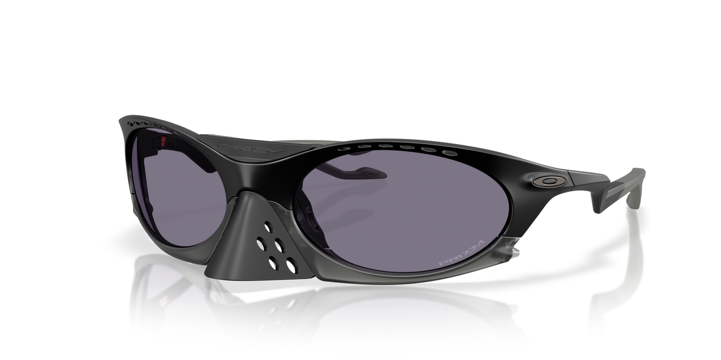 Oakley Sunglass Plantaris prizm grey Lenses With matte black Frame