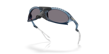 Oakley Sunglass Plantaris Polaris Collection prizm grey polarized Lenses,  matte transparent abyss Frame