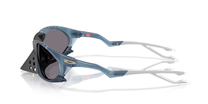 Oakley Sunglass Plantaris Polaris Collection prizm grey polarized Lenses,  matte transparent abyss Frame