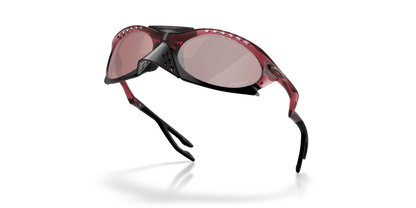 Oakley Plantaris Basecamp Collection prizm snow black iridium Lenses,  transparent iron red Frame
