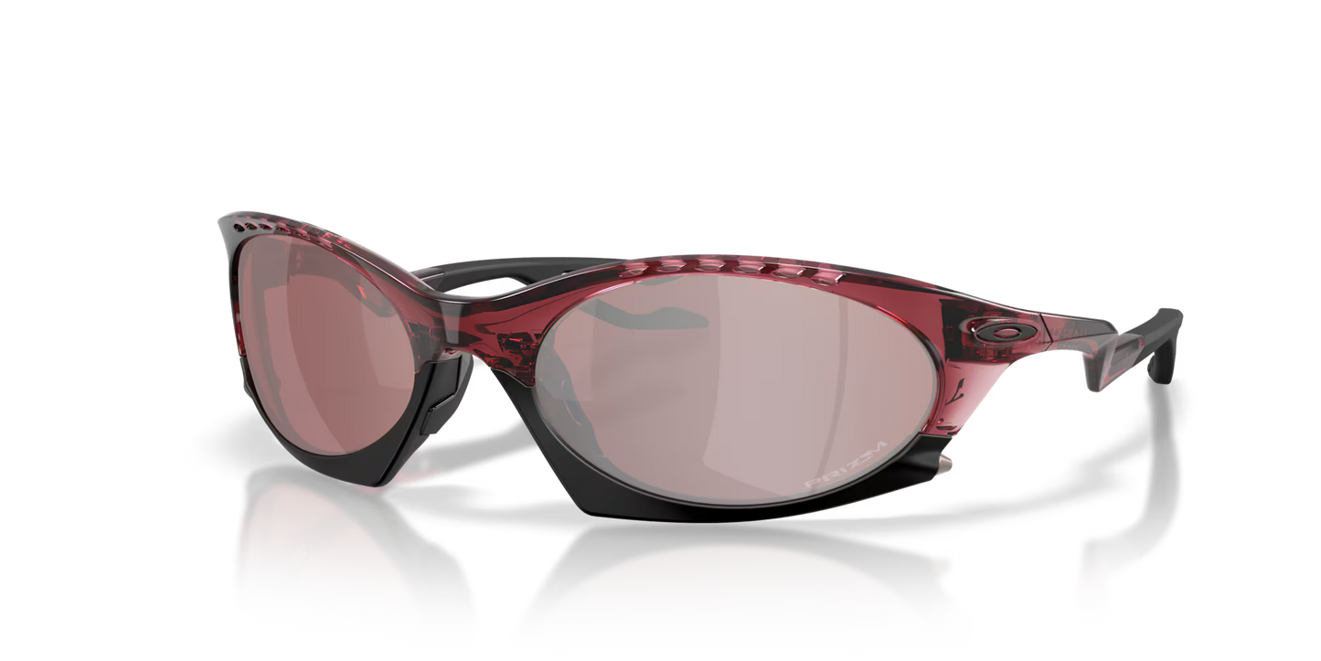 Oakley Plantaris Basecamp Collection prizm snow black iridium Lenses,  transparent iron red Frame