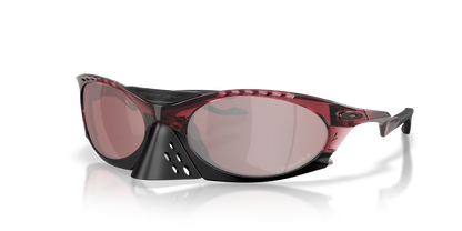Oakley Plantaris Basecamp Collection prizm snow black iridium Lenses,  transparent iron red Frame