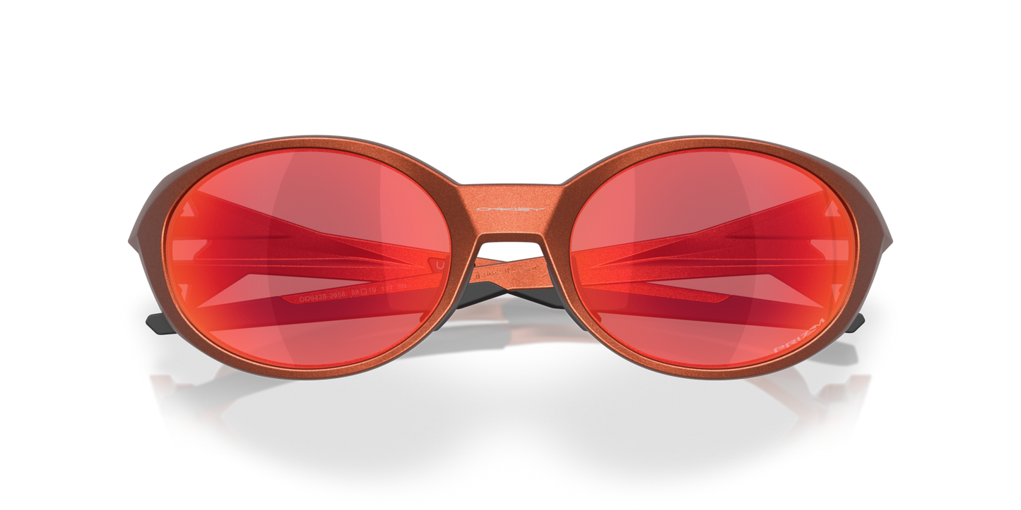 Oakley Sunglass Eye Jacket™ Redux Forge Collection prizm trail torch Lenses With fire orange Frame