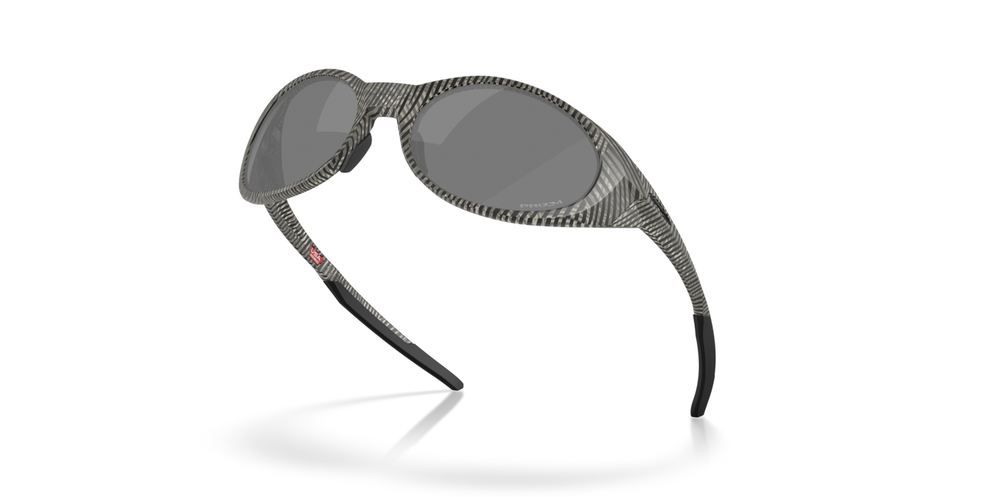 Oakley Sunglass Eye Jacket™ Redux prizm black Lenses With matte grey ink fingerprint Frame