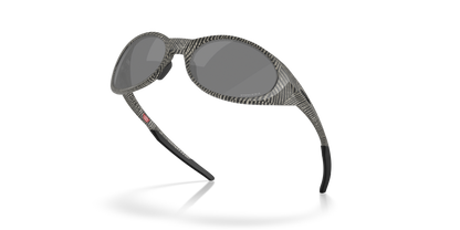 Oakley Sunglass Eye Jacket™ Redux prizm black Lenses With matte grey ink fingerprint Frame