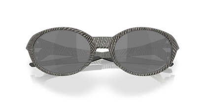 Oakley Sunglass Eye Jacket™ Redux prizm black Lenses With matte grey ink fingerprint Frame