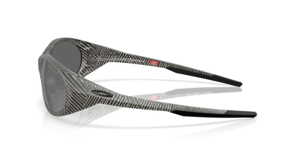 Oakley Sunglass Eye Jacket™ Redux prizm black Lenses With matte grey ink fingerprint Frame