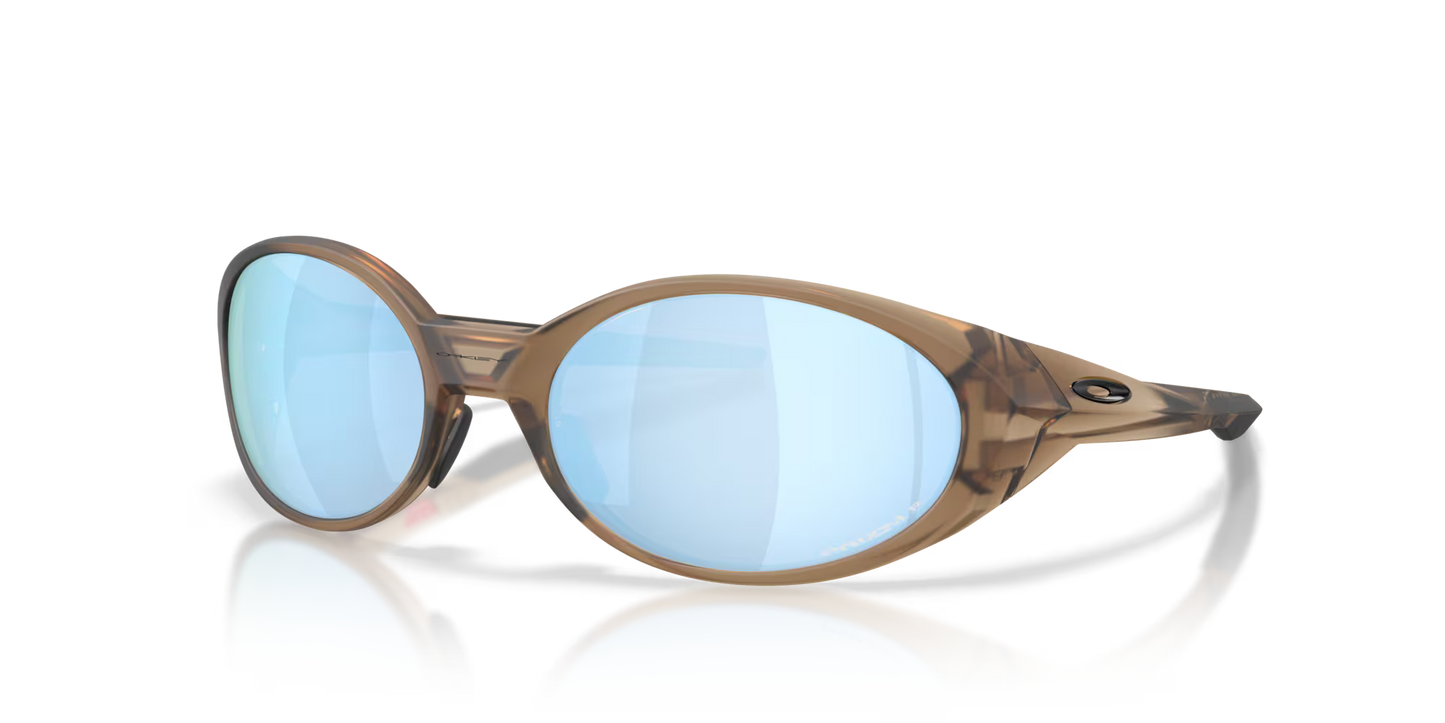 Oakley Eye Jacket Redux prizm deep water polarized Lenses,matte brown smoke Frame